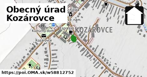 Obecný úrad Kozárovce