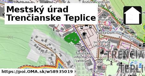 Mestský úrad Trenčianske Teplice