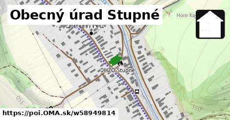 Obecný úrad Stupné