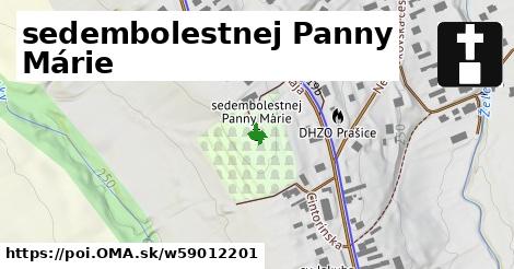 sedembolestnej Panny Márie