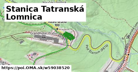 Stanica Tatranská Lomnica