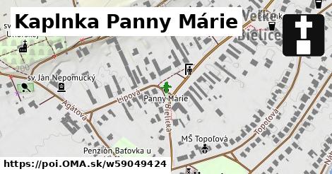 Kaplnka Panny Márie