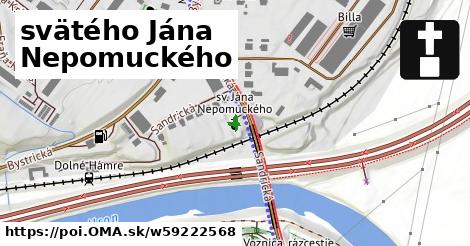 svätého Jána Nepomuckého