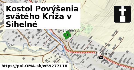 Kostol Povýšenia svätého Kríža v Sihelné