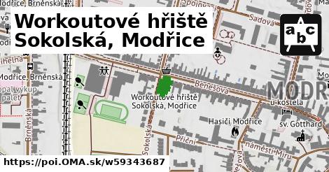 Workoutové hřiště Sokolská, Modřice