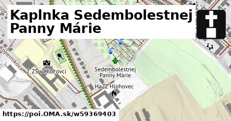 Kaplnka Sedembolestnej Panny Márie