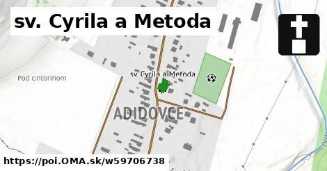 sv. Cyrila a Metoda