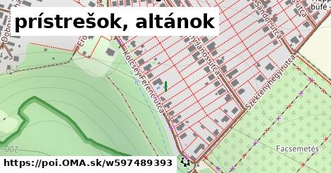 prístrešok, altánok