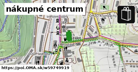 nákupné centrum