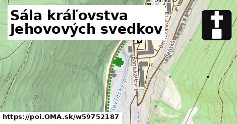 Sála kráľovstva Jehovových svedkov