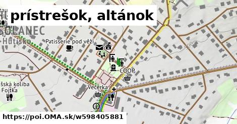 prístrešok, altánok