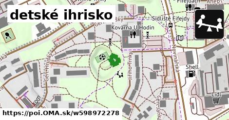 detské ihrisko