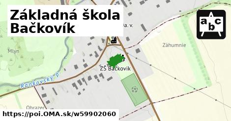 Základná škola Bačkovík