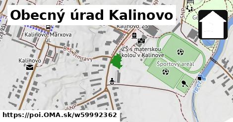 Obecný úrad Kalinovo