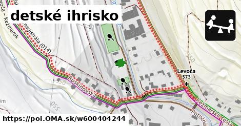 detské ihrisko