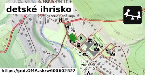 Dětské hřiště centrum