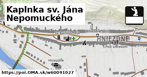 Kaplnka sv. Jána Nepomuckého