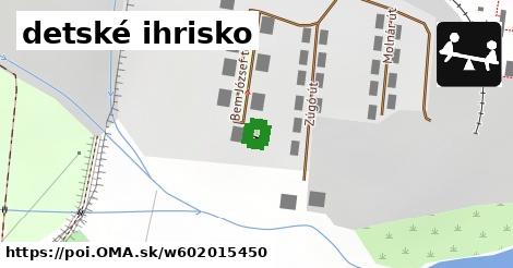 detské ihrisko