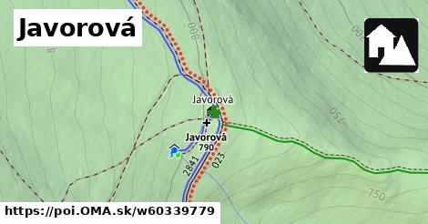 Javorová