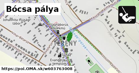 Bócsa pálya