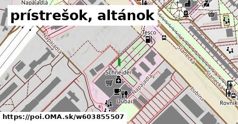 prístrešok, altánok