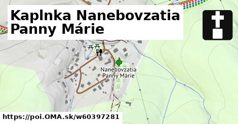 Kaplnka Nanebovzatia Panny Márie