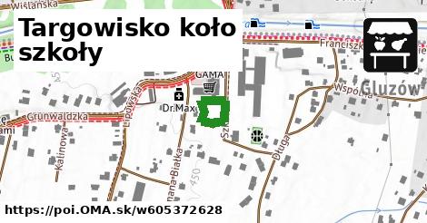 Targowisko koło szkoły