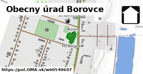 Obecny úrad Borovce