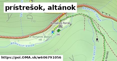 prístrešok, altánok