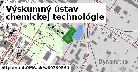 Výskumný ústav chemickej technológie