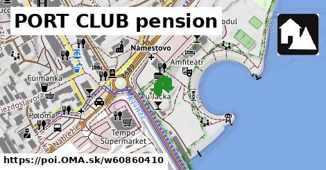 PORT CLUB pension