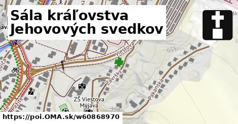 Sála kráľovstva Jehovových svedkov