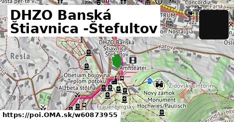 DHZO Banská Štiavnica -Štefultov