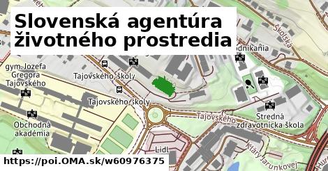 Slovenská agentúra životného prostredia