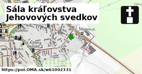 Sála kráľovstva Jehovových svedkov