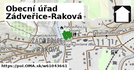 Obecní úřad Zádveřice-Raková