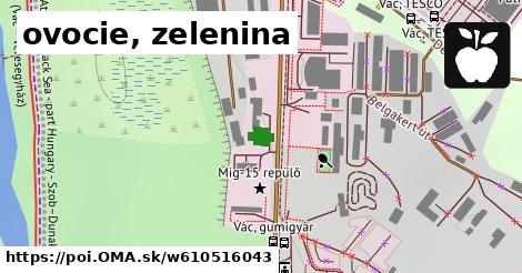 ovocie, zelenina