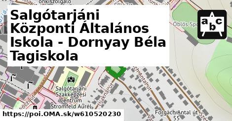 Salgótarjáni Központi Általános Iskola - Dornyay Béla Tagiskola