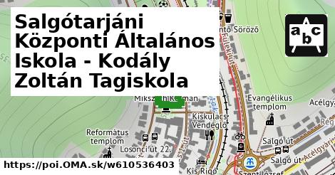 Salgótarjáni Központi Általános Iskola - Kodály Zoltán Tagiskola