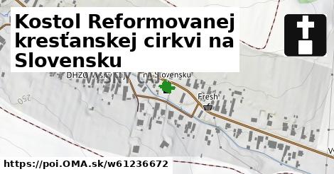 Kostol Reformovanej kresťanskej cirkvi na Slovensku