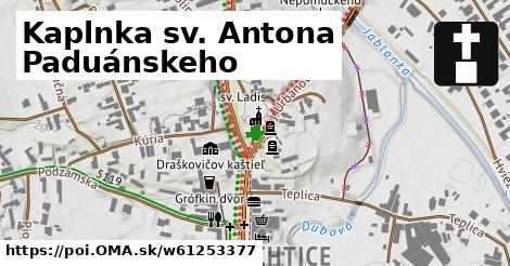 Kaplnka sv. Antona Paduánskeho