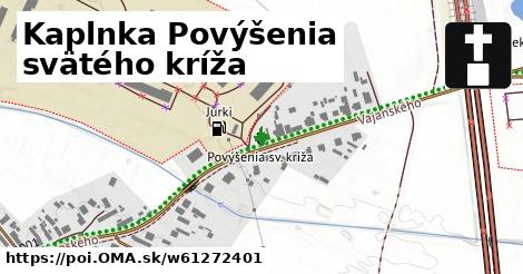 Kaplnka Povýšenia svätého kríža