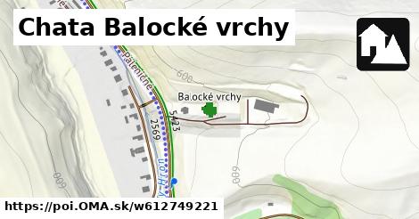 Chata Balocké vrchy