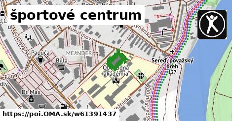 športové centrum