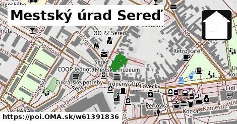 Mestský úrad Sereď