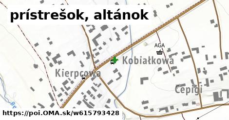 prístrešok, altánok