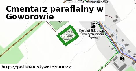 Cmentarz parafialny w Goworowie