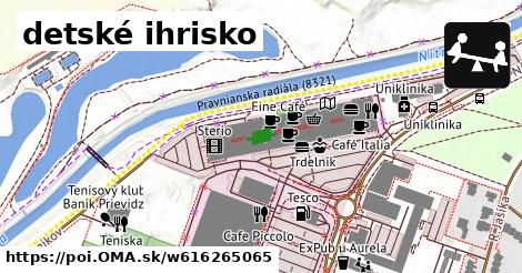 detské ihrisko