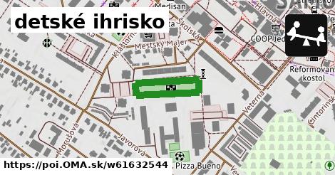 detské ihrisko