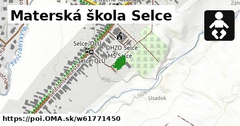 Materská škola Selce